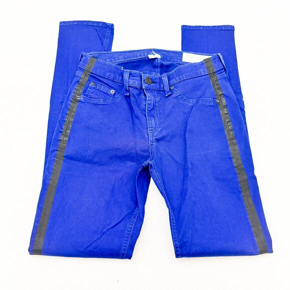 Rag & Bone Intermix Jegging Blue Denim Jeans Lapis Tuxedo Size 27 - Picture 4 of 8